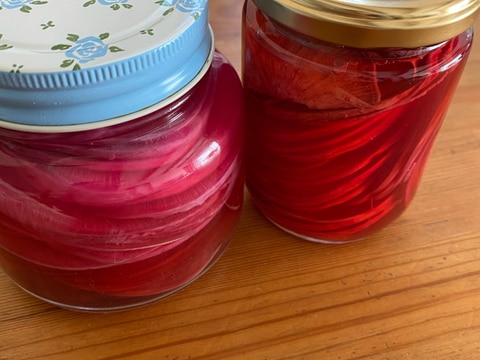 赤大根のピクルス